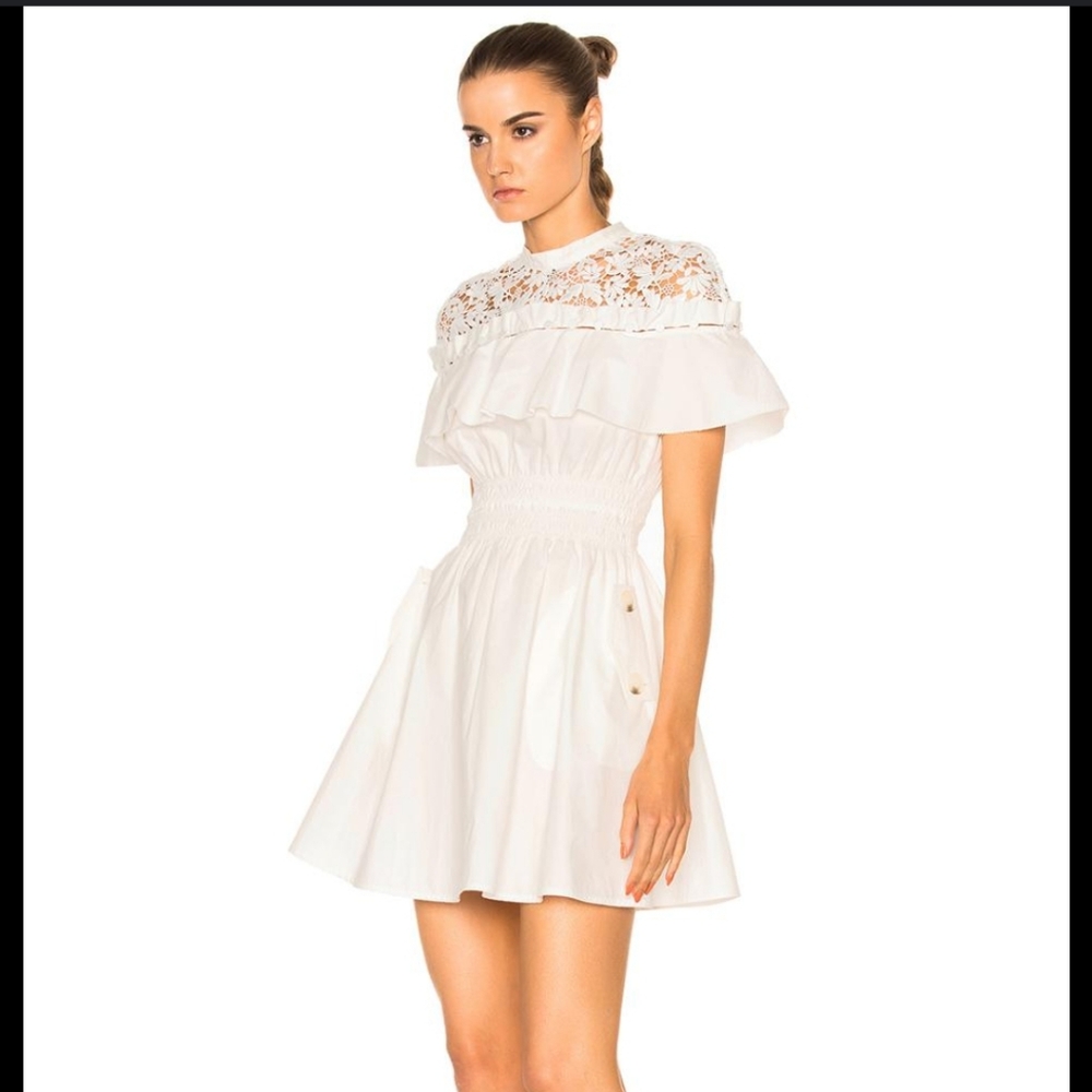 Self Portrait White Dress